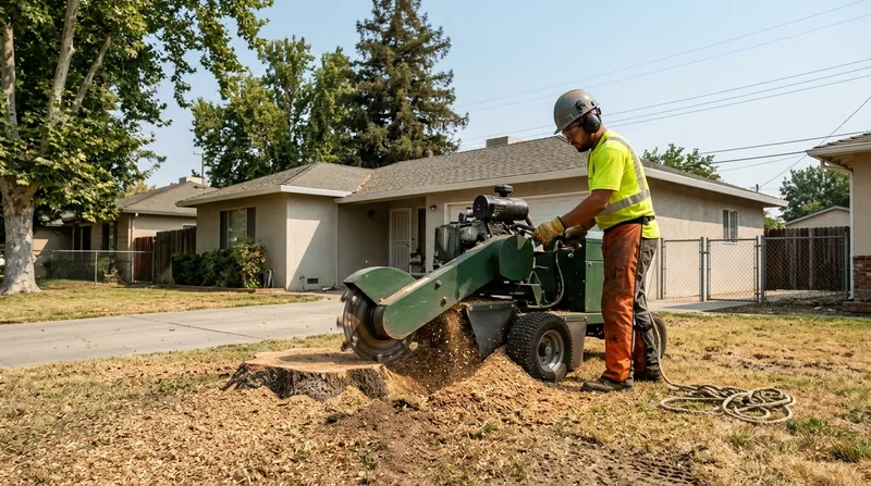 Stump Grinding Modesto