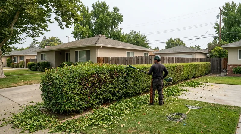 Hedge Trimming & Shrub Care Modesto